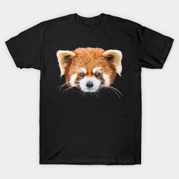 Red panda T-Shirt by sibosssr